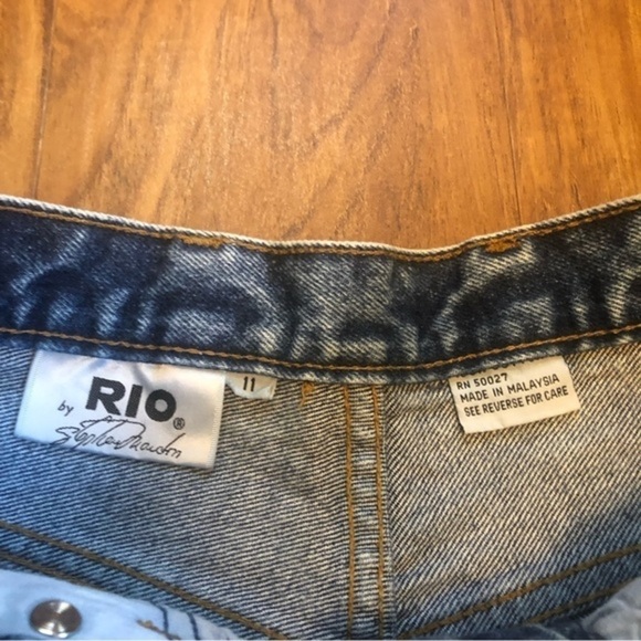 Vintage rio by stephen mardon jeans 11 90’s stonewashed jeans - Picture 3 of 8